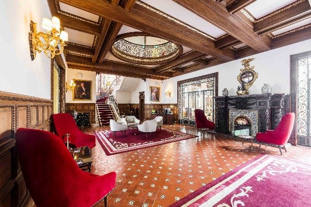 Lobby, Infante de Sagres Hotel, Porto, Potrugal