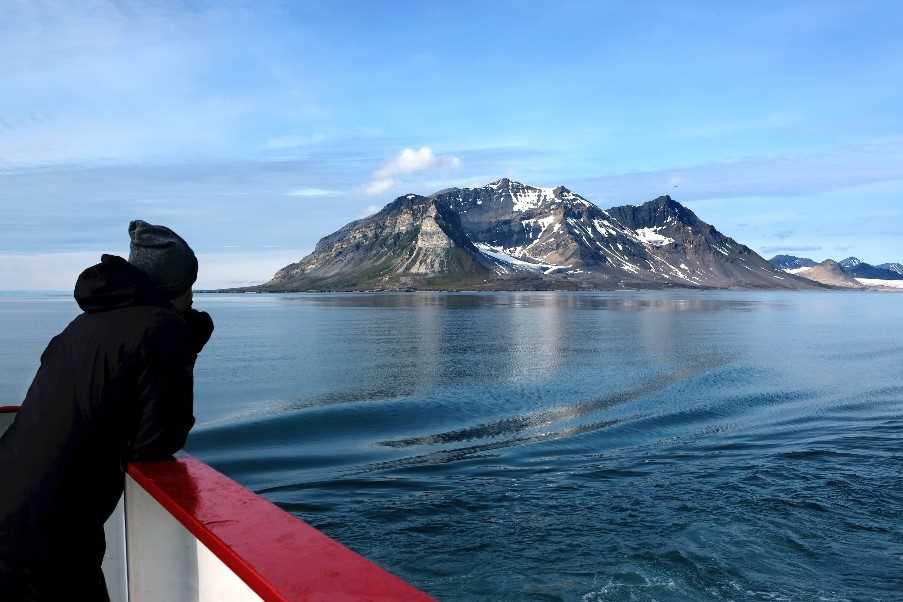 Cruise on the Isfjord, Svalbard