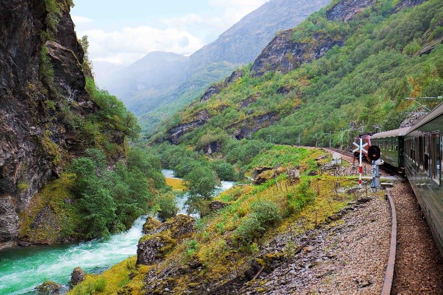 Flåm railway, Norway