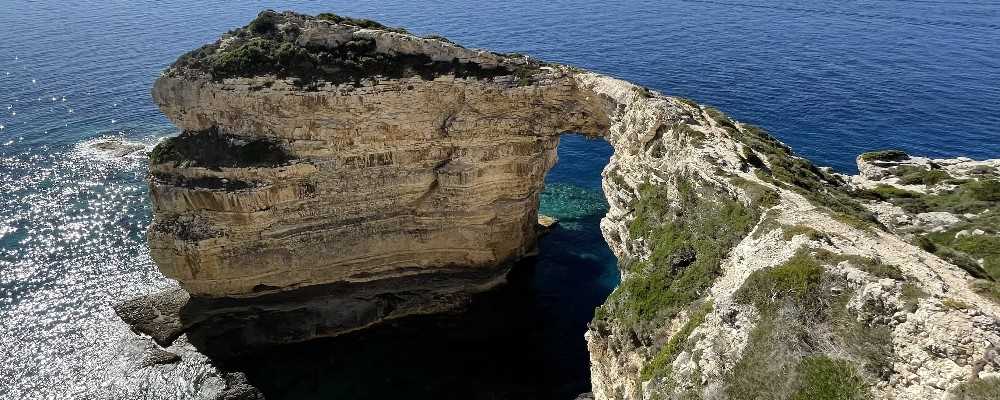 Tripitos Arch, Paxos, Greece