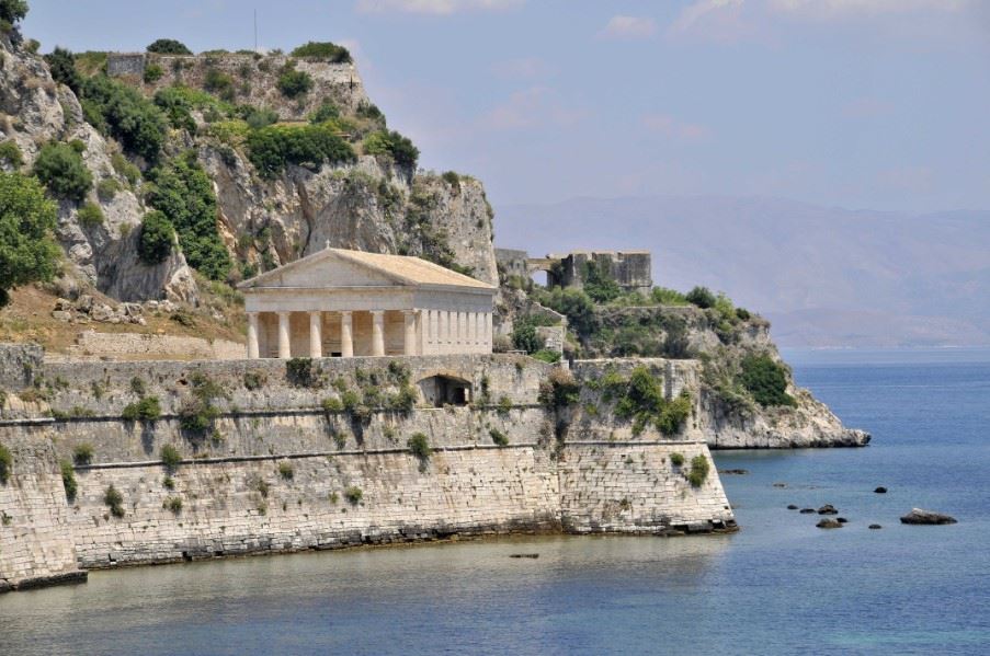 Corfu town