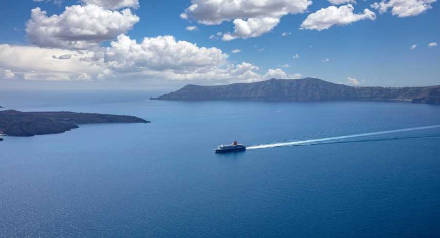 Greek ferry 