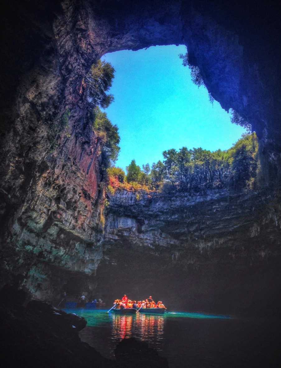 Melissani Lake, the hidden beauty of Kefalonia