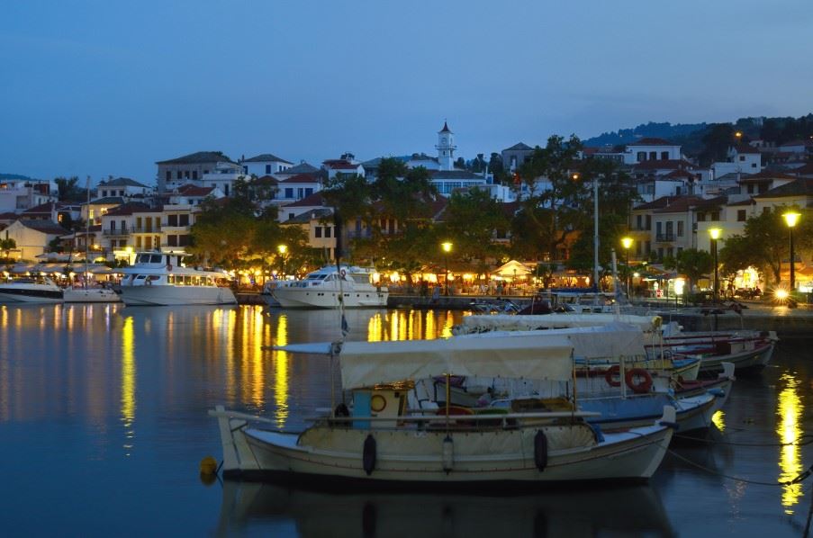 Harbour, Skopelos, Greece