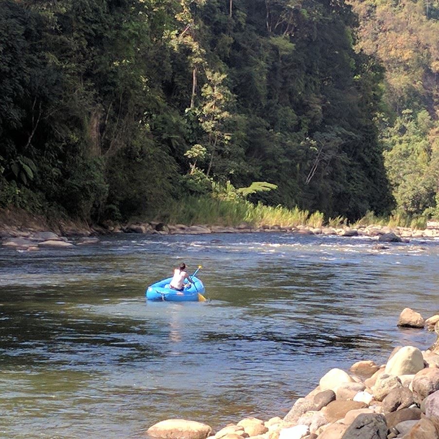 Aqua hike tour, Savegre River