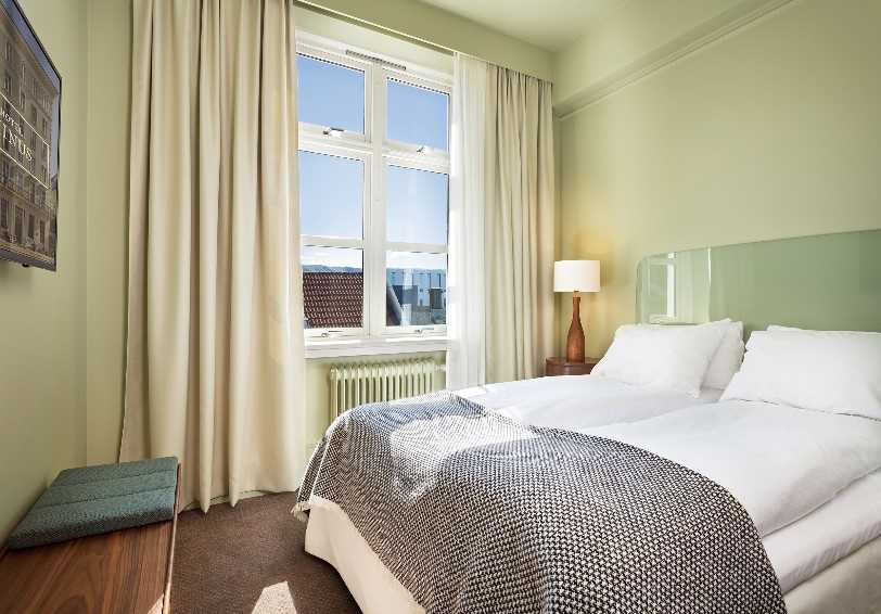 Standard room, Grand Hotel Terminus, Bergen, Norway