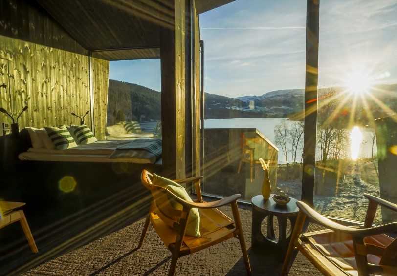 Superior Room in a mini-house (top floor), Elva Hotel, Voss, The Fjords and Trondelag, Norway