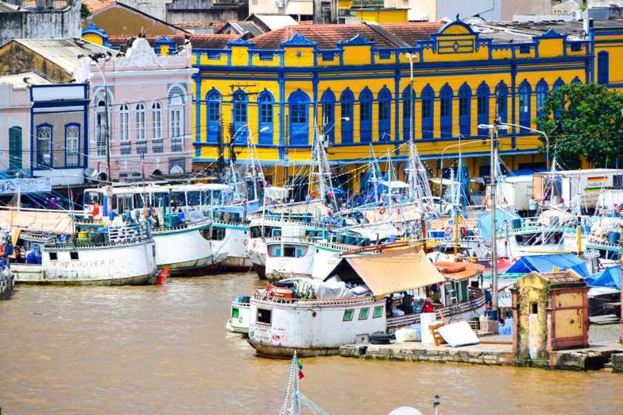 Fishing harbour, Belem, Brazil