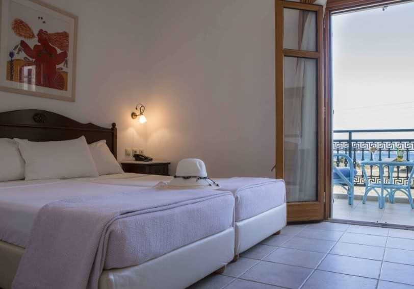 Standard Room with sea view, Plaza Beach Hotel, Naxos, Greece