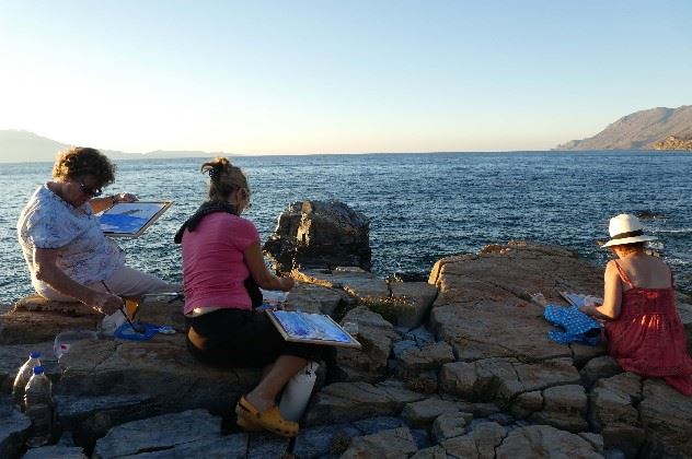 Painting group, Crete