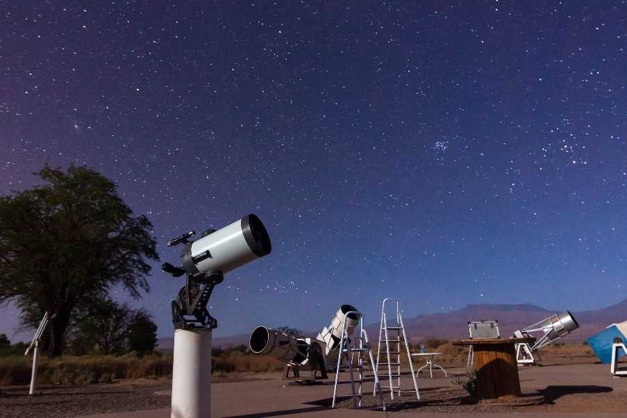 Stargazing, Atacama desert, Chile