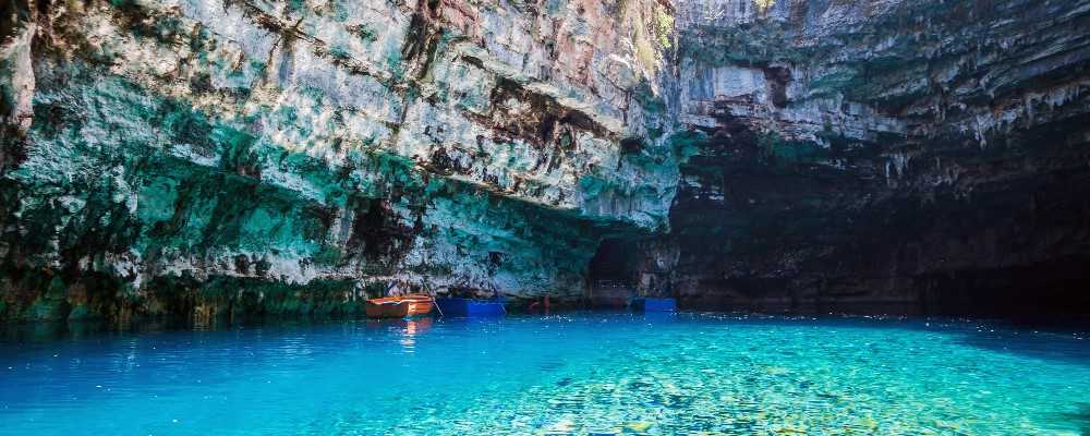 Melissani Lake, Karavomilos, Kefalonia