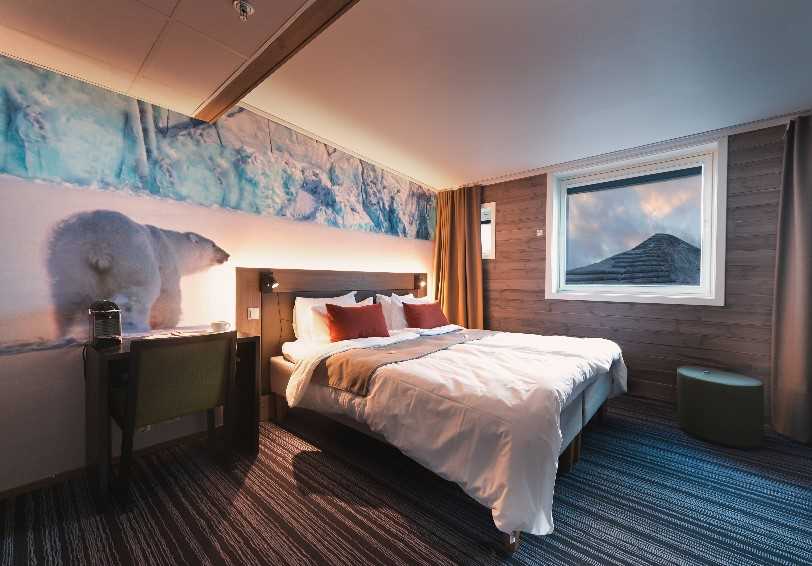 Deluxe Room, Svalbard Hotell Polfareren, Longyearbyen, Svalbard 