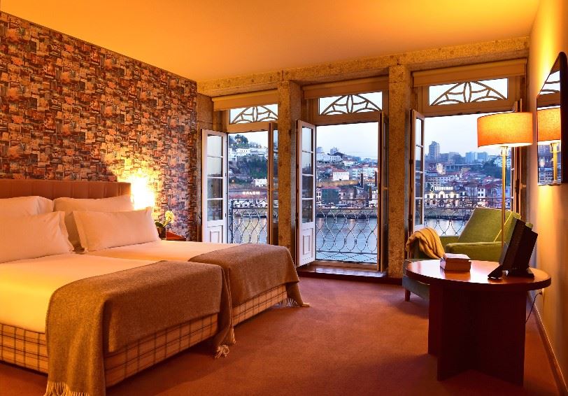 Vintage Grand view room, Pestana Vintage Porto Hotel, Porto, Portugal