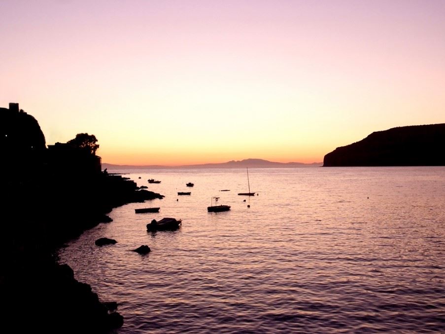 Sunset over Pyrgos