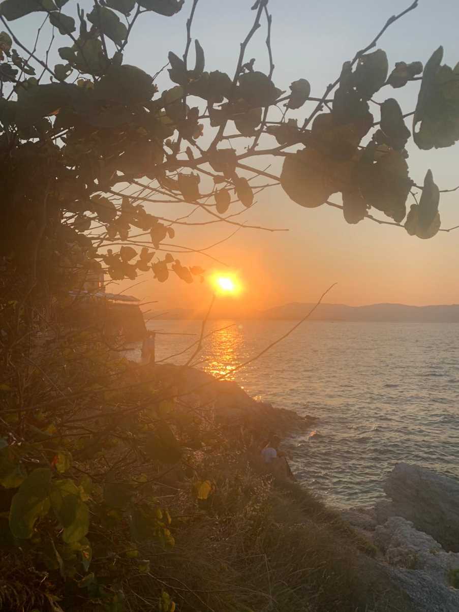 Sunset from Corfu Town