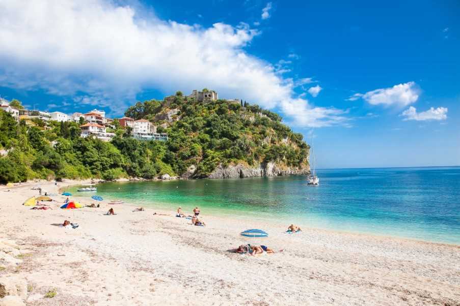 Valtos beach, Parga