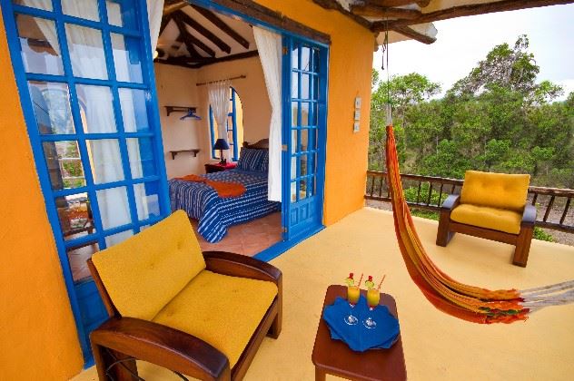 Balcony, Mataraya Lodge, The Pacific Coast, Ecuador