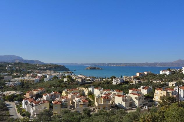 Balcony view, Aeolos Apartments, Almirida, North West Crete