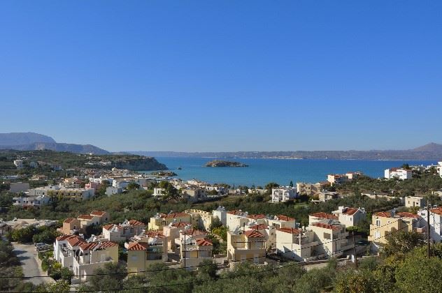 Balcony view, Aeolos Apartments, Almirida, North West Crete