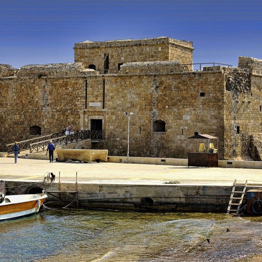 Paphos medieval castle