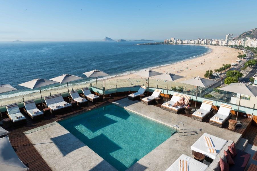 Rooftop pool, PortoBay Rio Internacional Hotel