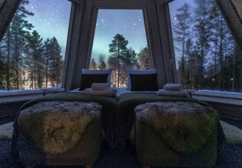 Cone Room, Aurora Safari Camp, Swedish Lapland