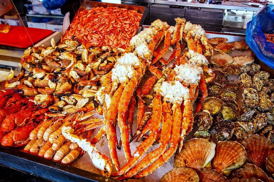 Fish market, Bergen