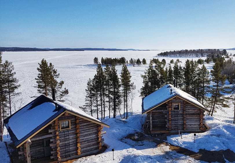 Log cabin, Wilderness Hotel Inari, Inari, Finland