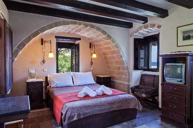 Double budget partial view, Byzantino Hotel, Monemvasia, Peloponnese