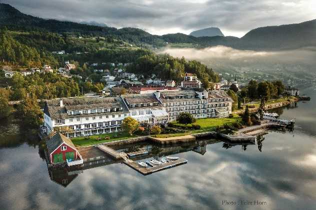 Brakanes Hotel, Ulvik, The Fjords, Norway