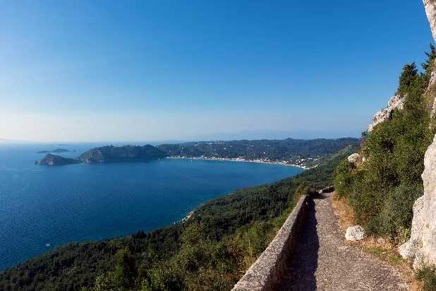 Gaidouromonopati walking trail, Corfu