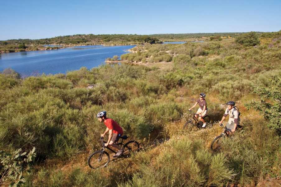 Cycling at Lake Alqueva