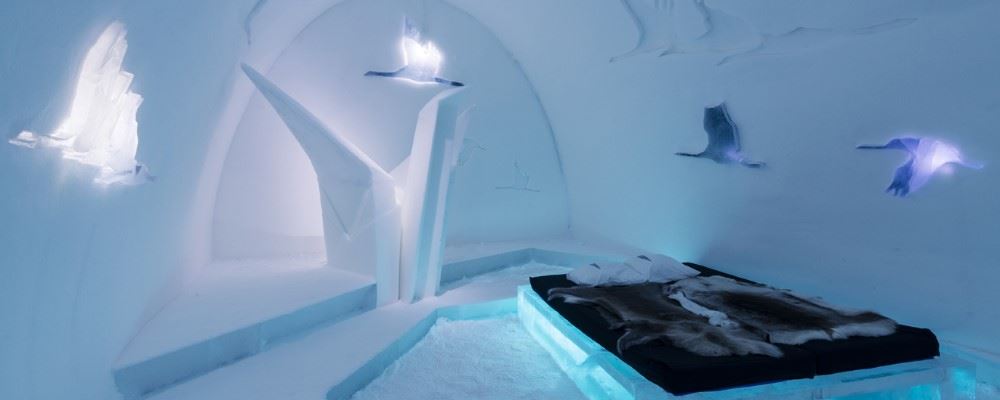 The ICEHOTEL, Swedish Lapland