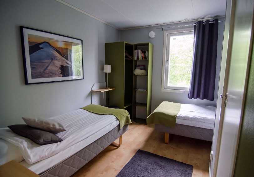 Standard room, Abisko Mountain Lodge, Swedish Lapland, Sweden