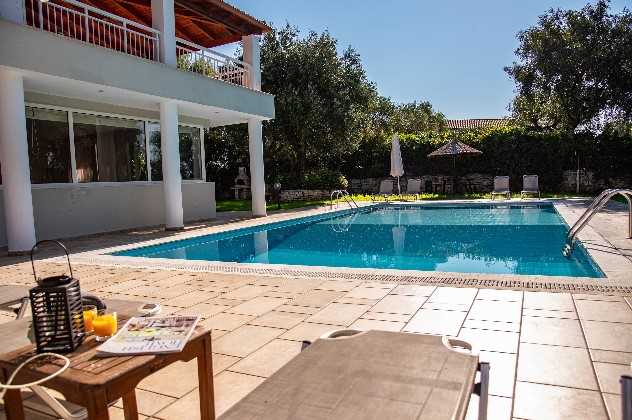 Swimming pool. Villa Myrto-Kalami, Kalami, North-East Corfu, Corfu