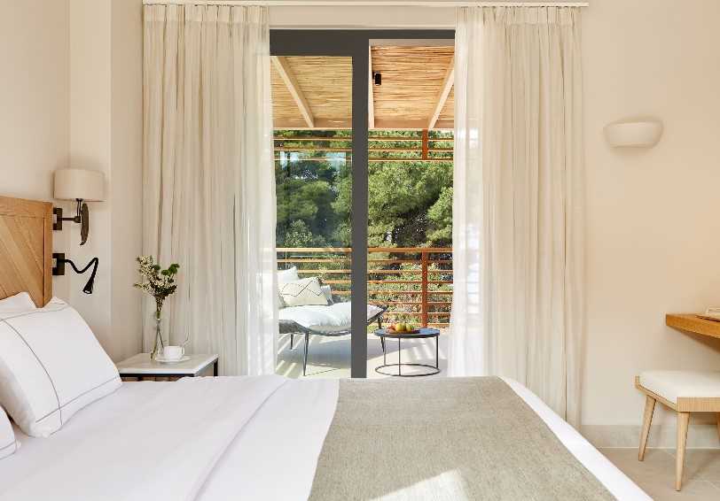 Nest Junior Premium Suite Upper Floor, Elivi Hotel, Koukounaries, Skiathos, Greece