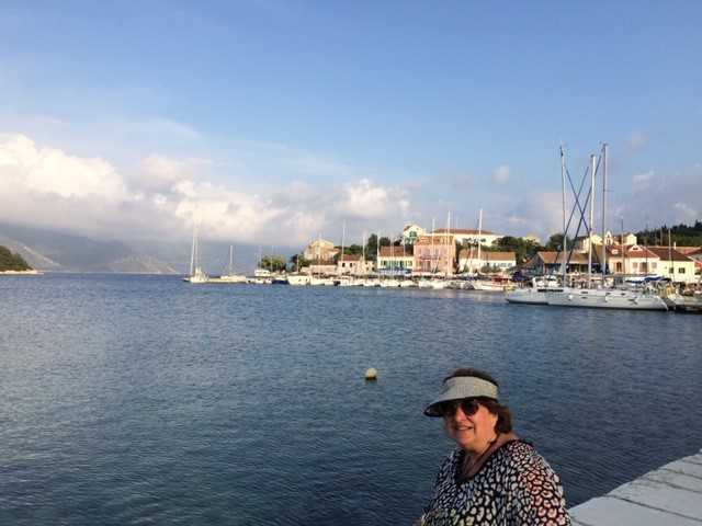 Kristina in Fiscardo, Kefalonia