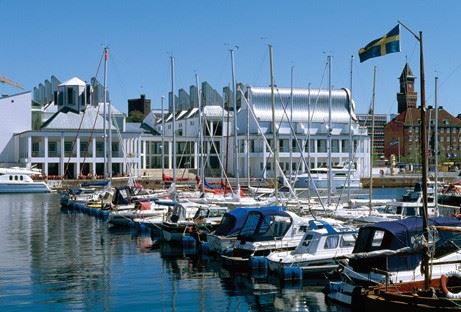 Helsinborg harbour, Sweden