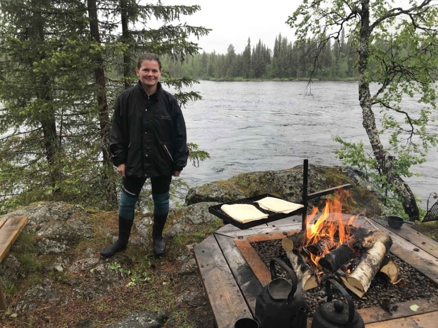 Wilderness dinner