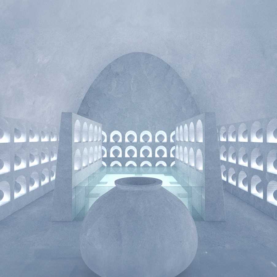 Art suite ICE KILN by Jaeyual Lee & Daeho Lee