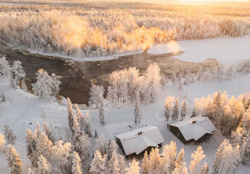 Riverside Suite, Vaattunki Wilderness Resort, near Rovaniami, Lapland, Finland