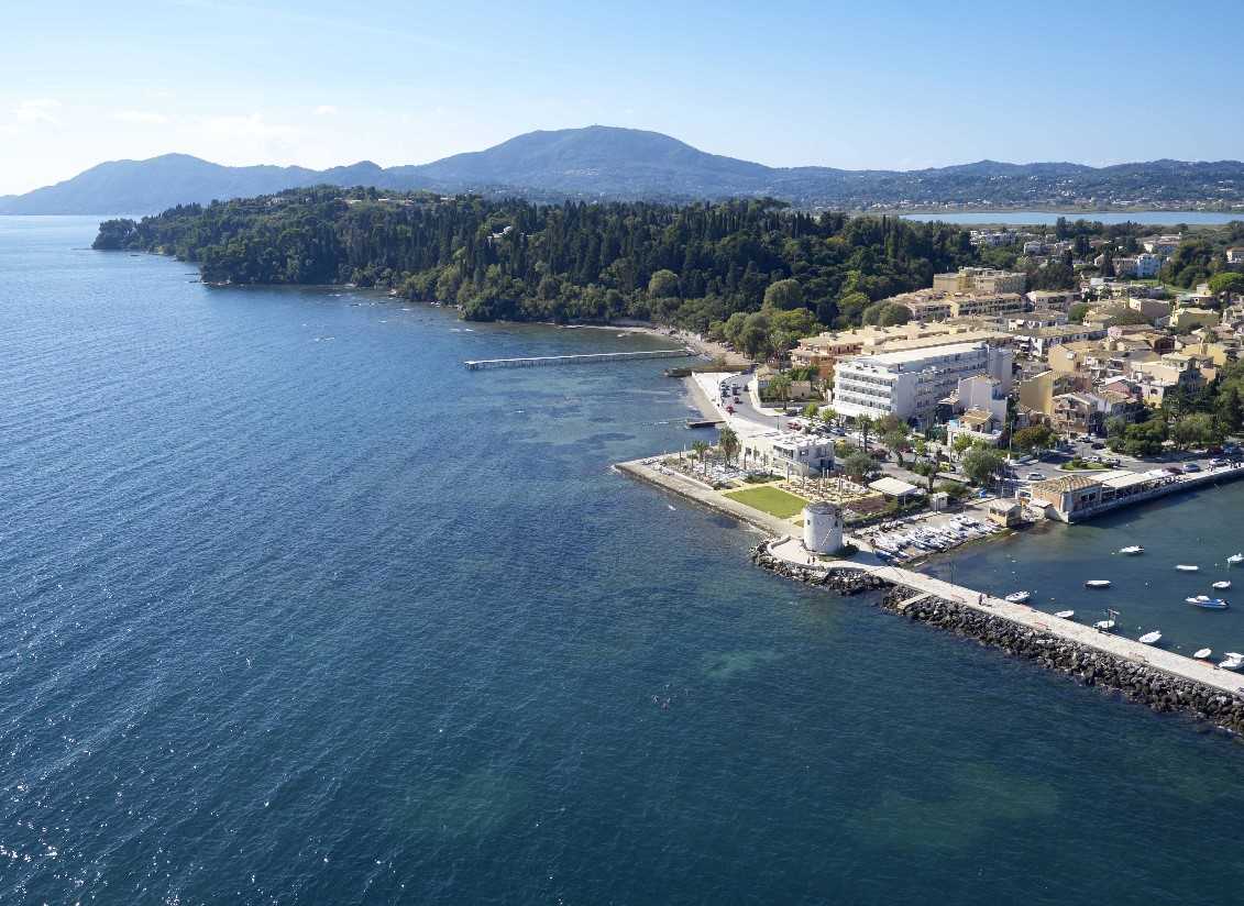 Drone shot of Mon Repos