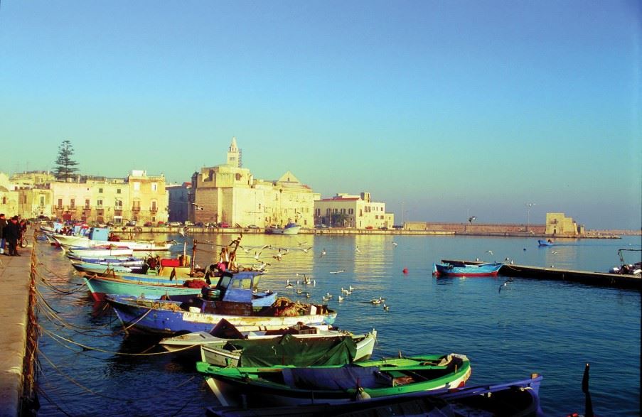 Trani harbour, Puglia