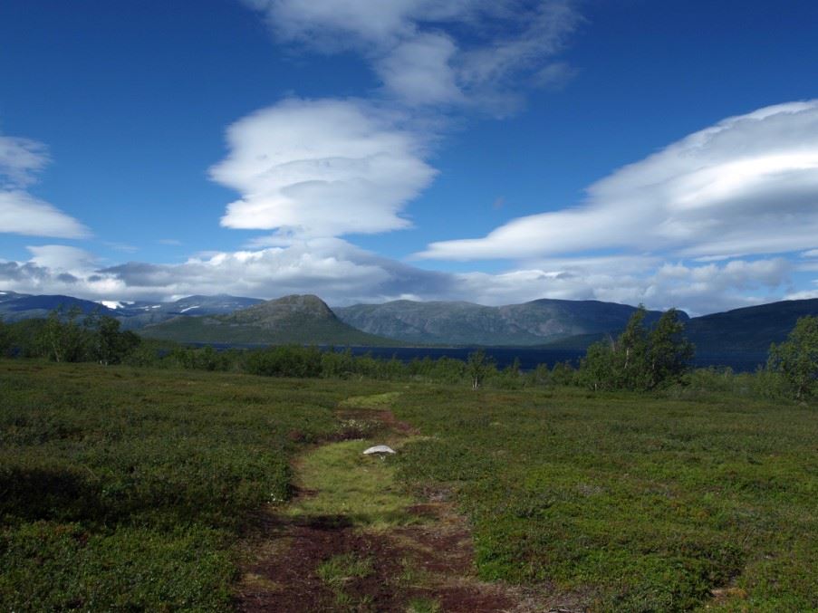 Between Kiruna and Abisko, Northern Sweden