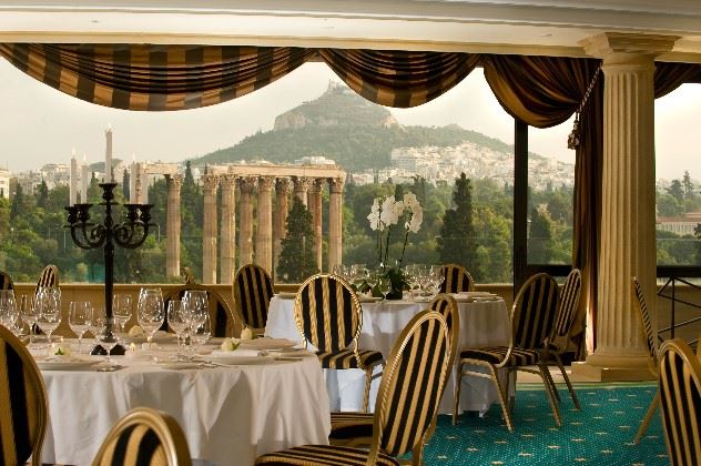 Panorama view, The Royal Olympic Hotel, Athens