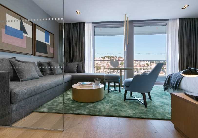 Penthouse Suite with Sea View, Hotel Adriana Hvar and Spa, Hvar Town, Hvar, Dalmatia, Croatia