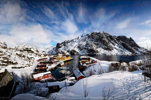 Nusfjord AS Rorbuer, Lofoten Islands, Norway