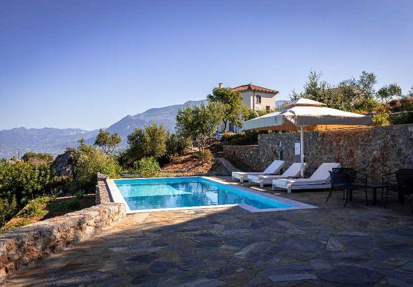Gold Sea View Villa with private swimming pool