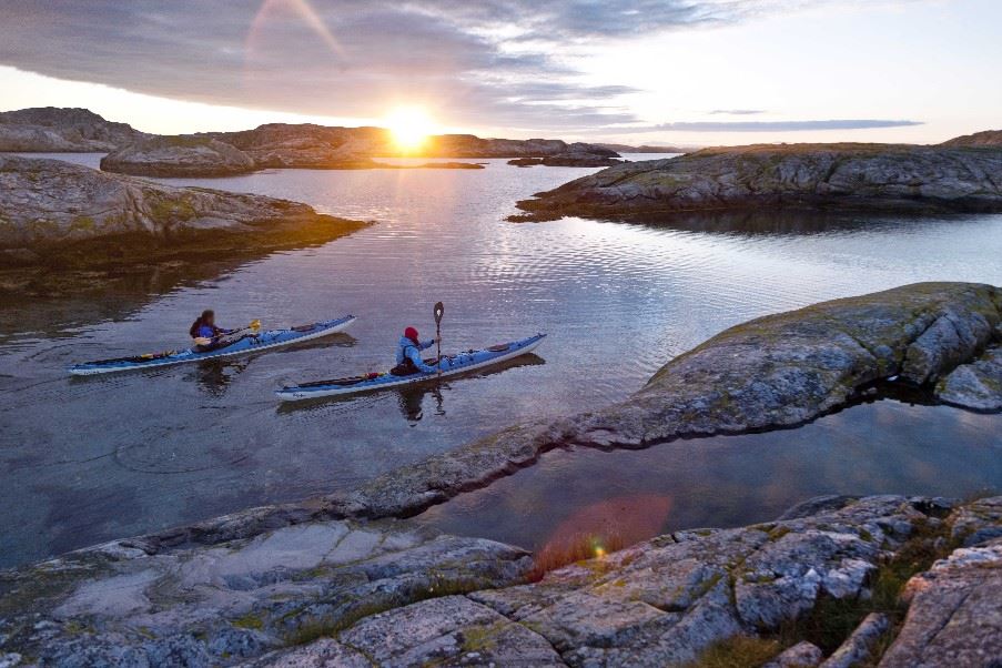 Kayaking, Sweden
